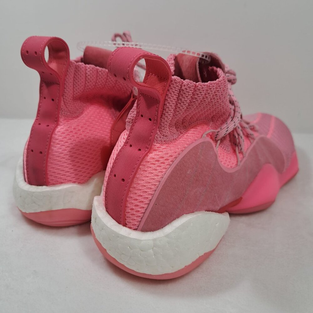 ADIDAS Crazy By Pharrell Williams Mens Size 10.5 Basketball‎ Shoes Hyper Pink - Picture 5 of 12